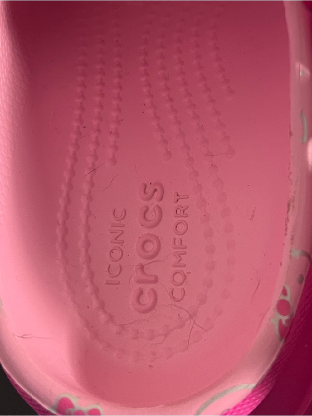 CROCS y2k Platform Sanrio Bae Hello Kitty Limited Edition Women’s Size 4 Pink - Picture 8 of 9